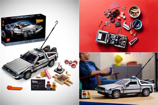 Don't Pay $200, Get a LEGO Icons (10300) Back to the Future Time Machine for $160 Shipped – Today Only