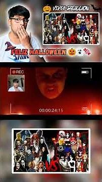 REACCIONO A IT SAW CHUCKY JASON&FREDDY VS. SLENDER JEFF HEROBRINE ZALGO RAP (1)