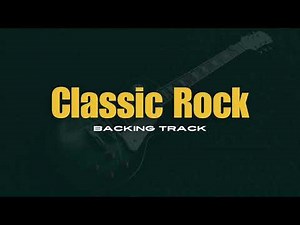 Classic Rock Backing Track in A