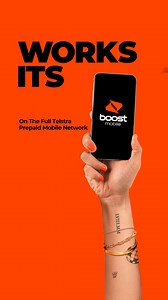 We work our arse off for you, with big coverage and hard-working value, plus we're on the Full Telstra Prepaid Mobile Network. | Boost Mobile Australia