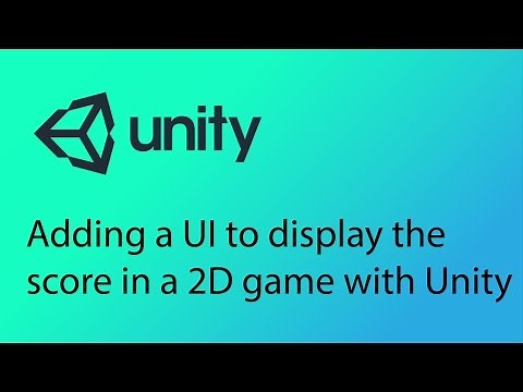 Unity 2D Game Design Tutorial 27 - Adding a UI to display the score