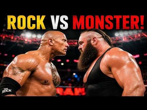 The Rock vs Braun Strowman – INSANE WWE 2K19 Dream Match! 😱🔥 | Epic Finish