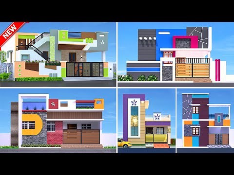 Top 30+ Modern Small house Front Elevation Designs 2021 | Single Floor House Design in Village