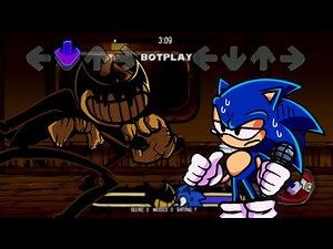 Friday Night Funkin: Sonic in Indie Cross: VS Bendy