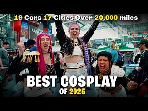 BEST COSPLAY OF 2025 4K COSPLAY HIGHLIGHTS MUSIC VIDEO SUPERCUT FROM ANIME AND COMIC CON CONVENTIONS