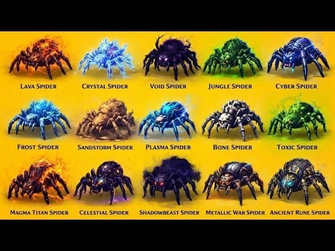 Top 15 Mythical Spider Monsters You Won’t Believe Exist! (Epic Evolution)
