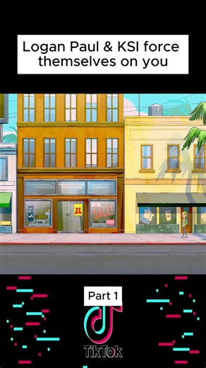 Logan Paul & KSI force themselves on you #animation #cartoon #funny #loganpaul #ksi