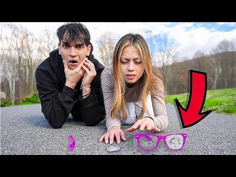My Girlfriend BREAKS Her GLASSES, She Can’t SEE Anything
