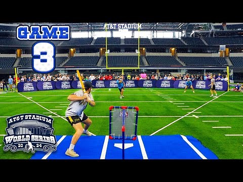 2024 AT&T STADIUM WORLD SERIES GAME 3 | Predators vs. Eagles | MLW Wiffle Ball