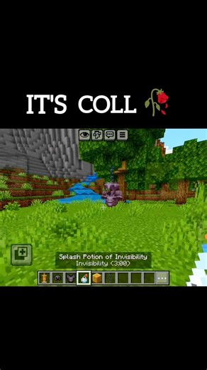 Minecraft Invisible Armor Hack 😳 No Mods Needed 🔥 #viral #shorts