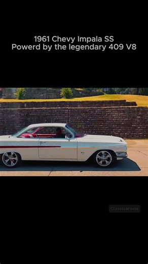 1961 Chevy Impala SS 409 Leaving | Classic Big Block Legend 🔥