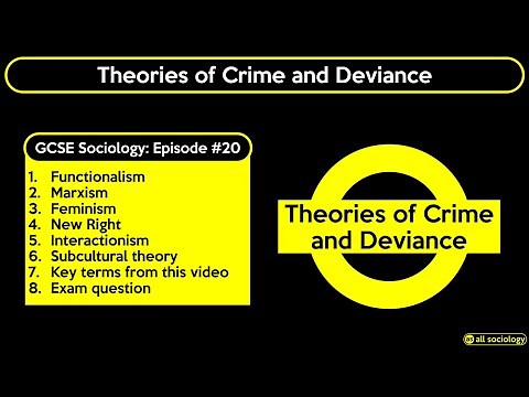 GCSE Sociology Revision - Theories of Crime (Episode 20)