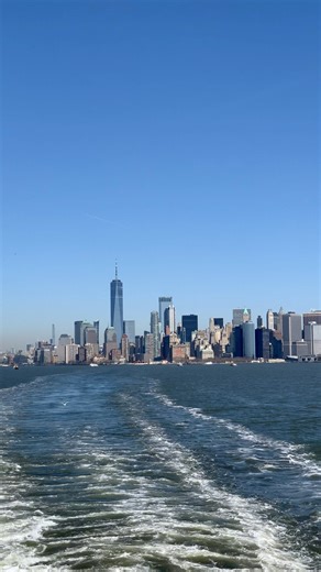 Staten Island Ferry View , New York City 🇺🇸 | New York 4k