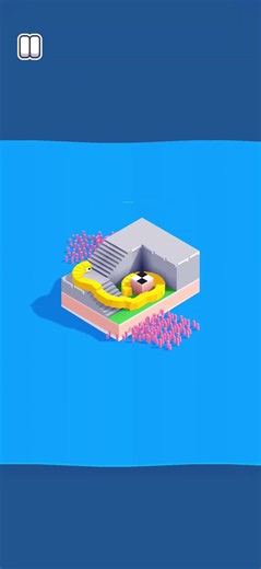 🐍 Snek Left Level 20 Walkthrough | Upside Down 🧩 #Shorts