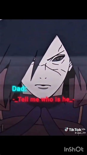 Mom's advice vs dad's advice in anime. #anime #naruto #edit