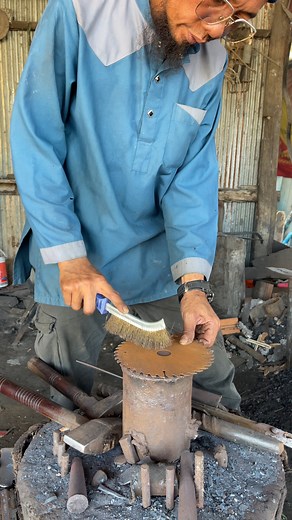 Making a push-dagger knife #AmaZing #HowTo #BLACKSMITH | METAL WORKS