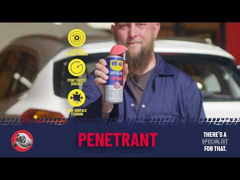 WD-40 Specialist Penetrant | How to loosen rusted bolts
