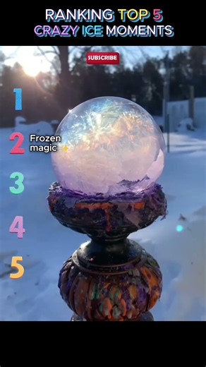 Ranking Top 5 Ice Moments That Look Impossible 🧊