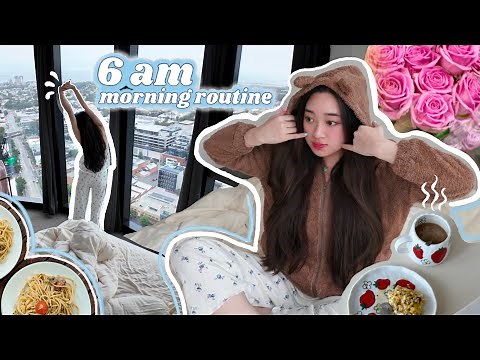 6 AM PRODUCTIVE MORNING VLOG ☕️🌤️ self-care, opening up, market & phone unboxing | Fayestime