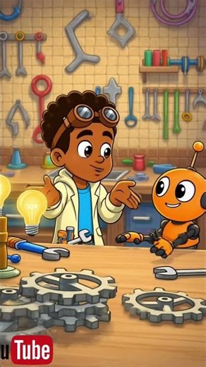 Tune In everyday for a new episode of Stevie The Inventor and Spark The Bot The animated series.