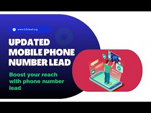 Country Mobile Number List | B2C Phone Number List & Fresh Phone Number Leads