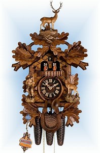 Big Buck Hunter 25" Cuckoo Clock