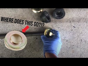 How to Install Updated Strut Rod Bushings for 1967-1973 Mustangs!