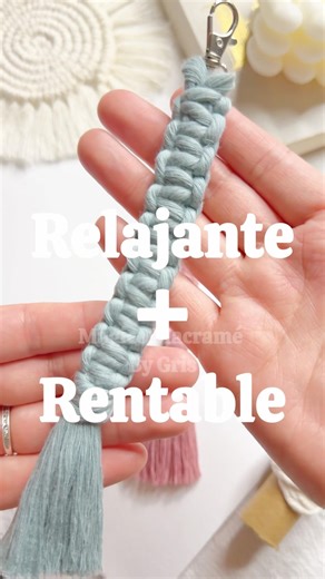 Aprende macramé relajándote | Nudos básicos paso a paso 🧵✨ #macrame
