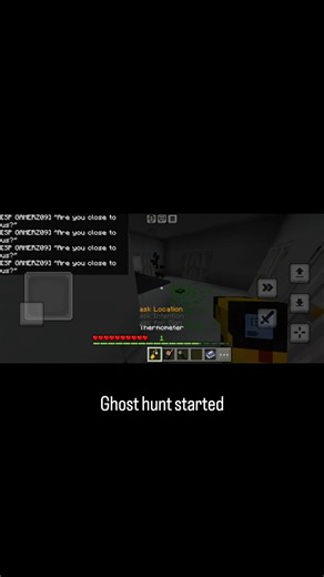 Minecraft phasmophobia horror moment😱