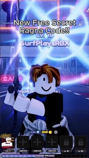 FREE NEW Secret Ragna Code in UTDX!! #roblox #universaltowerdefense #codes