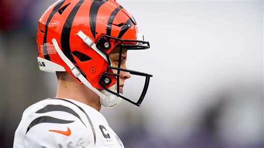 Look: Joe Burrow's new helmet gave Cincinnati Bengals fans a rough time