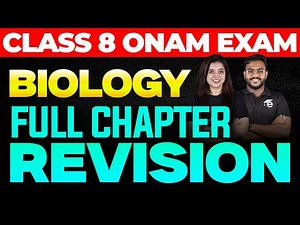 Class 8 Onam Exam Biology Mega Marathon | Full Chapter Revision | Eduport