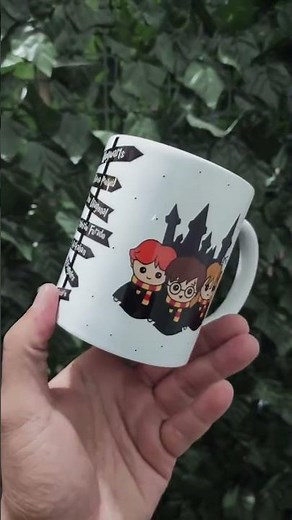 ​Experience the Magic of Hogwarts! ✨ Custom Harry Potter Mug | #YadenPrintStudio