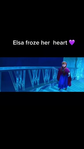 Elsa Freezes Anna's Heart: Frozen Heart Scene