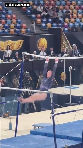 Uneven bars routine 🙌#training #teambackflip #practice //repost by Global_Gymnastics