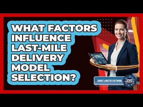What Factors Influence Last-Mile Delivery Model Selection?