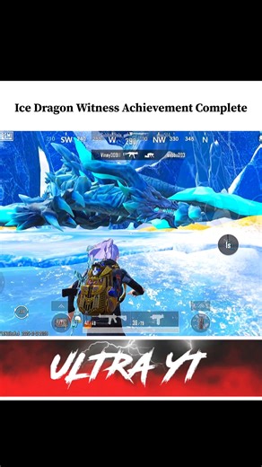 Ice Dragon Witness Achievement Complete 🔥@Ultrayt494 #bgmi #shorts #viral