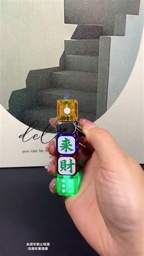 Unique Fidget Spinner Pocket Lighter with LED Lighting – Spin, Light & Relax!💡🔥
