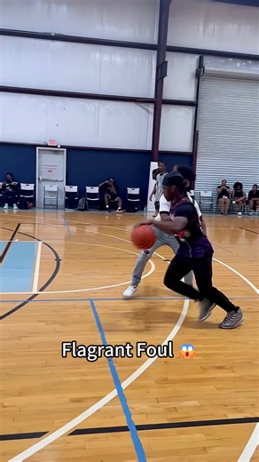 Intense Physical Basketball Plays and Common Fouls