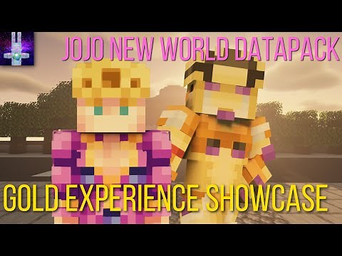 JoJo New World: Gold Experience Showcase (Minecraft Datapack)