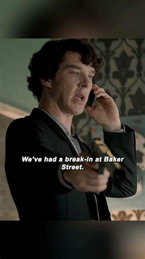 Sherlock / The most chaotic “we’re fine” call to the police in TV history / #IconicScene