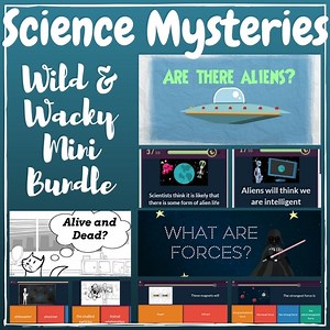 Halloween Science Mysteries -Forces, Space, Physics MINI BUNDLE!