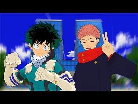 Jujutsu Kaisen takes over My Hero Academia (JJK VR x MHA VR)