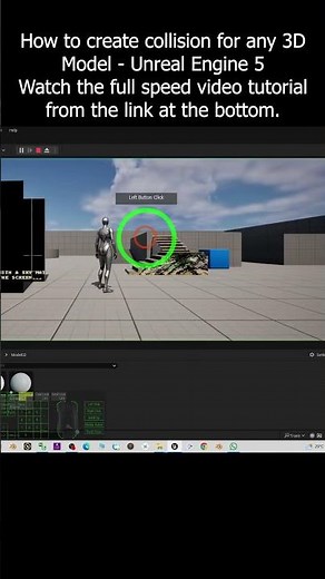 How to create collision for any 3D Model - Unreal Engine 5 Tutorials #collision #unrealengine #ue5