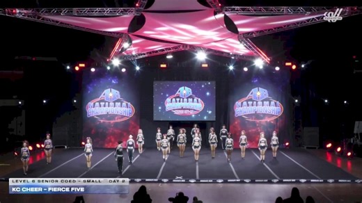 KC Cheer - FIERCE 5 [2025 L6 Senior Coed - Small Day 2] 2025 America's Best Grand Nationals