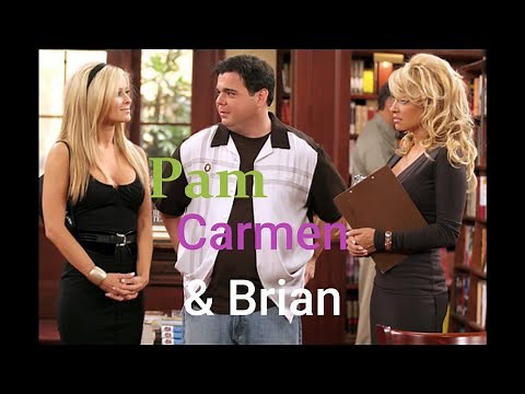 Pam Anderson, Carmen Electra and Brian Scolaro on Stacked