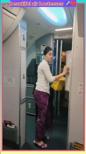 Beautiful air hostesses ✈️❤️ #shots