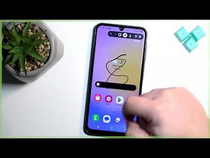 SAMSUNG Galaxy A15 – How to Record Screen