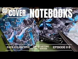 How to Vinyl Wrap a Notebook ✨ DIY Book Cover Tutorial | Printing, Cutting & Adhesive Step-By-Step