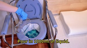 30 Pack Bedside Commode Liners with 30 Super Absorbent Pads and 20 Gloves, Disposable Toilet Bags for Senior